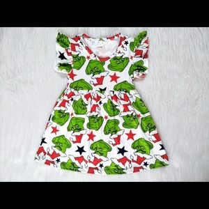 grinch dress for girls